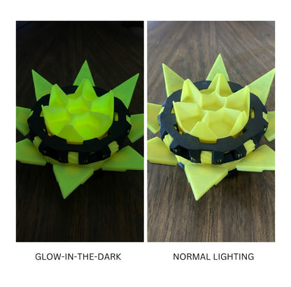 Mechanical Tilting Doors Dice Box | 3D Printed 7-Dice Dramatic Vault