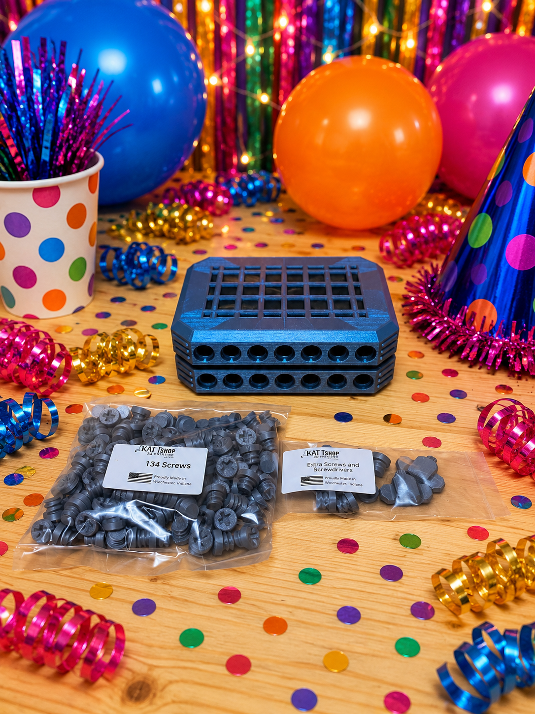 Annoying Gift Box with 134 Screws | 3D Printed Puzzle Prank Gift Box