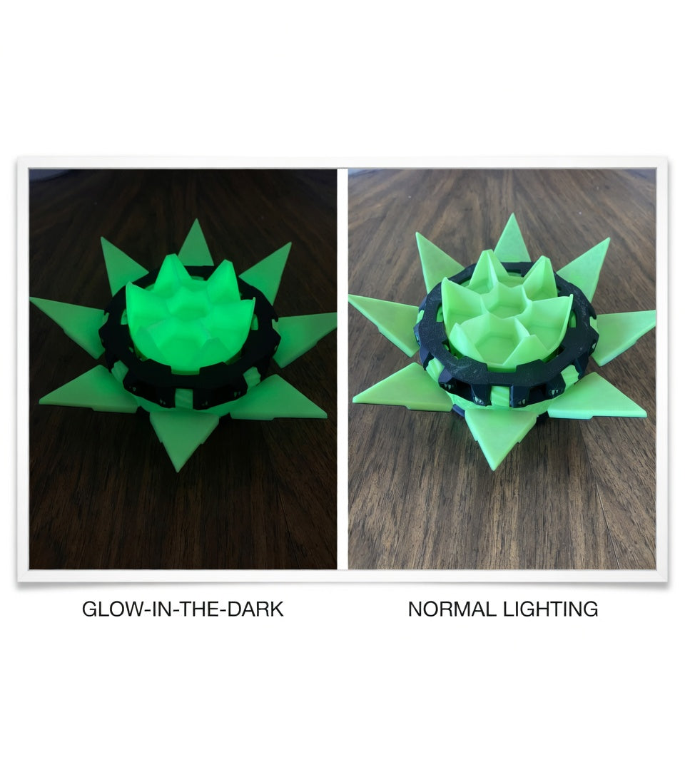 Mechanical Tilting Doors Dice Box | 3D Printed 7-Dice Dramatic Vault