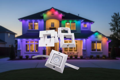 Permanent Light Mounting Bracket designed for Govee RGBIC, Light 2, & ELITE Outdoor Lights.
