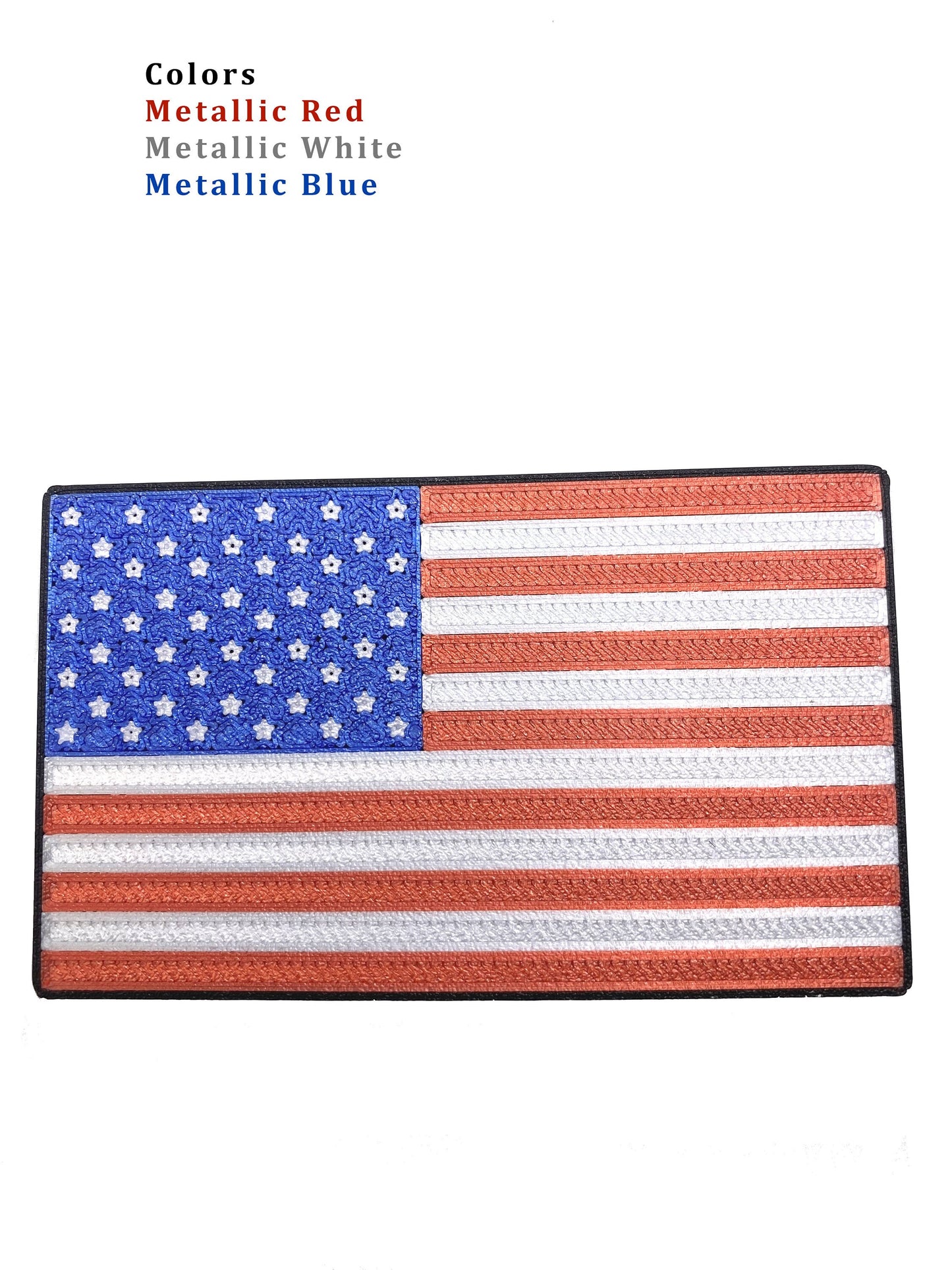 United States Double Sided Flag Magnet & US Double-Sided Honor Flag Refrigerator Magnet.