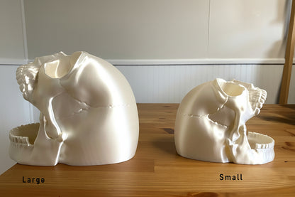 Screaming Skull Dice Tower | 3D Printed D&D Dice Rolling Accessory