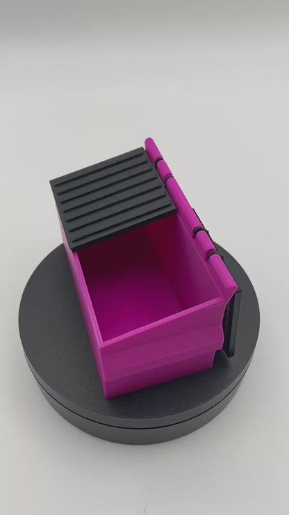 Mini Dumpster Organizer: Desk Storage Bin